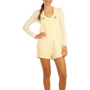 Elevenparis Womens Solid Shortalls, NWT